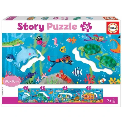 Afbeelding van Kinderpuzzel Educa Submarine World 26 Onderdelen