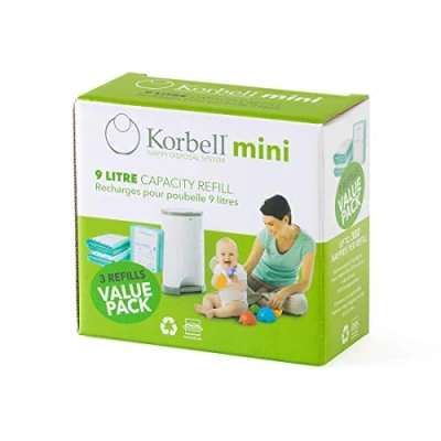 Afbeelding van Korbell Luieremmer navulling 9L 3 stuks