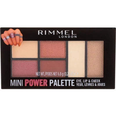 Afbeelding van Rimmel Mini Power Palette Eye, Lip &amp; Cheek 006 Fierce