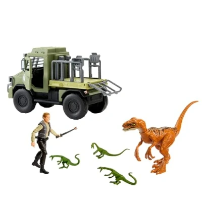 Afbeelding van Jurassic World Legacy Collection Dinosaur Expedition Pack Speelgoed voor Leeftijden 4 en Up