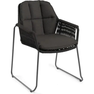 Afbeelding van Tierra Outdoor Rivera Diningstoel Black