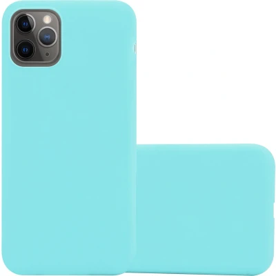 Afbeelding van Cadorabo Hoesje geschikt voor Apple iPhone 13 MINI in CANDY BLAUW Beschermhoes gemaakt van flexibel TPU silicone Case Cover
