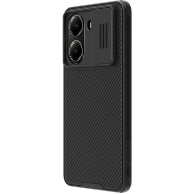 Afbeelding van Nillkin CamShield Hoesje Geschikt voor Xiaomi Poco X7 Pro Back Cover met Camera Slider Extra Bescherming Zwart
