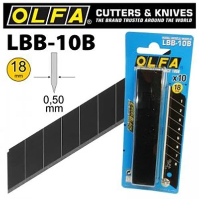 Afbeelding van OLFA TIEN reserve mesjes type ABB 10B