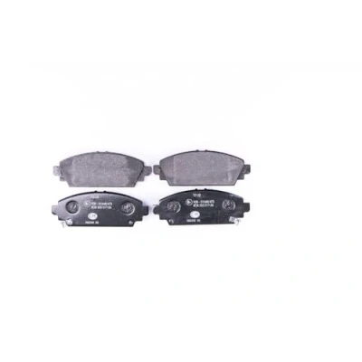 Afbeelding van HELLA 8DB 355 017 261 Remblokkenset Met akoestische slijtagewaarschuwing HONDA: CIVIC 7 Hatchback, Accord 6 Limousine