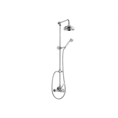 Afbeelding van Huber Croisette Douchecombinatie 15cm Chroom 590.CS01H.CR