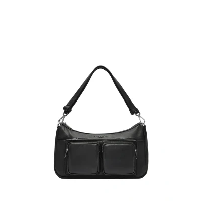 Afbeelding van Liebeskind Berlin Hobo M MAIA SHEEP NATURAL BLACK, zwart