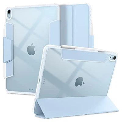 Afbeelding van Spigen Ultra Hybrid Pro Apple iPad Air (2020) Hoes Transparant/Blauw