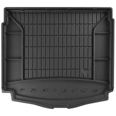 Afbeelding van M MOTOS Kofferbakmat voor Renault Megane IV vanaf 2016. Verbeter je reiscomfort met de zwarte antislipmat Auto TM automat alle weersomstandigheden, bescherming tegen vuil