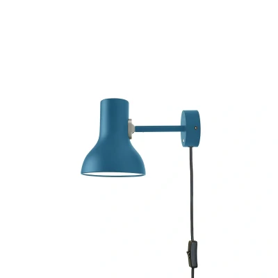 Afbeelding van Anglepoise Type 75 Mini wand, stekker, uienblauw