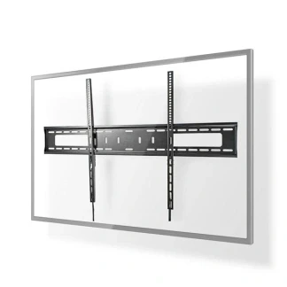 Afbeelding van Nedis Vaste TV Muurbeugel TVWM2070BK Zwart Black