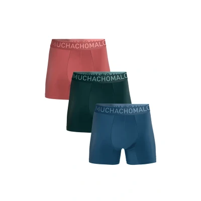 Afbeelding van Muchachomalo Heren Boxershorts 3 Pack Bamboe Zacht Ondergoed Maat M Mannen Onderbroeken