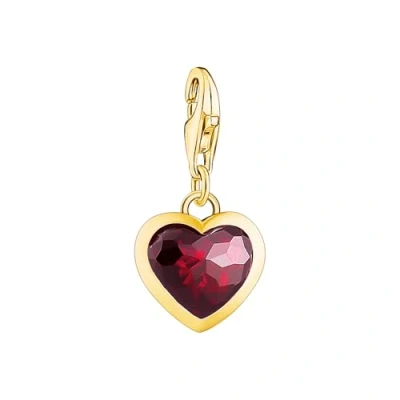 Afbeelding van Thomas Sabo 2094 414 10 Bedel Hanger Dames Hart As We Love