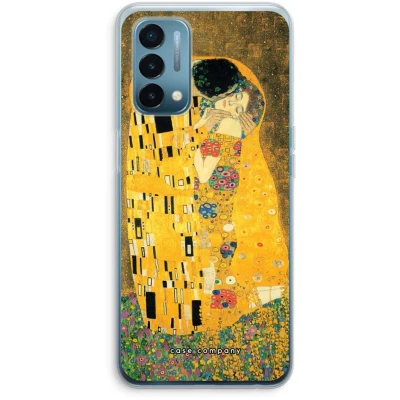 Afbeelding van Case Company® hoesje geschikt voor OnePlus Nord N200 5G Der Kuss Soft Cover Telefoonhoesje Bescherming aan alle Kanten en Schermrand