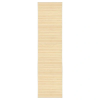 Afbeelding van Tapijt 80x300 cm bamboe naturel