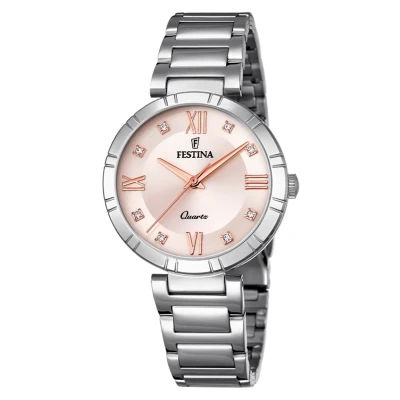 Afbeelding van Festina Mademoiselle Horloge Rose goldcoloured, Dames, Maat: One Size, gold coloured