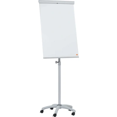 Afbeelding van Nobo Essence Mobiele Flipover Magnetisch Met Pennenbakje Lichtgrijs