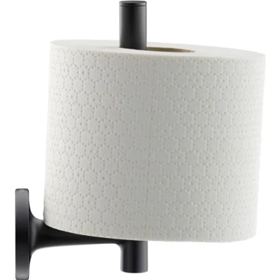 Afbeelding van Duravit Starck T reserve closetrolhouder 5x7,3x15,2cm mat zwart