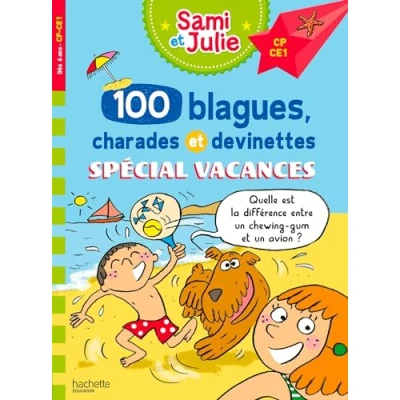 Afbeelding van 100 BLAGUES CHARADES ET DEVINETTES SPECIAL VACANCES CP CE1