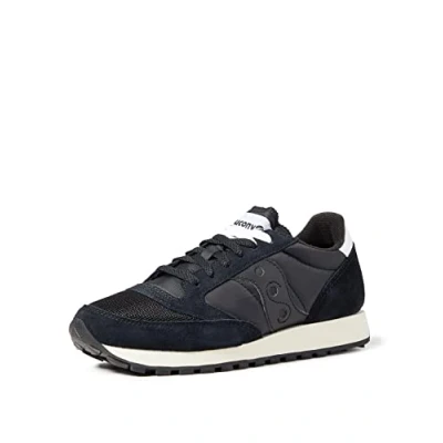 Afbeelding van Saucony JAZZ Original Vintage Sneakers laag, Maat: 41, Black Leer en textiel
