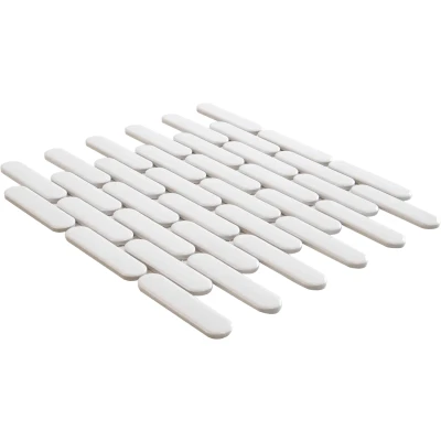 Afbeelding van The Mosaic Factory Sevilla Oval Finger White Glossy