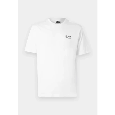 Afbeelding van EA7 Emporio Armani Tshirt print, Heren, Maat: XS, White/black