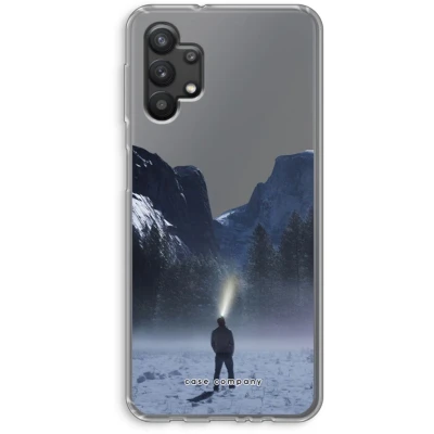 Afbeelding van hoesje geschikt voor Samsung Galaxy A32 5G Wanderlust Soft Cover Telefoonhoesje Bescherming aan alle Kanten en Schermrand