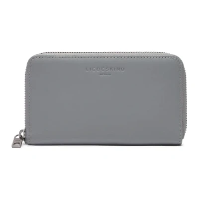 Afbeelding van LIEBESKIND BERLIN Portemonnee Lou Calf Optic Frieda Purse Grigio Grijs
