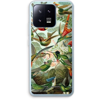 Afbeelding van Case Company® hoesje geschikt voor Xiaomi 13 Pro Haeckel Trochilidae Soft Cover Telefoonhoesje Bescherming aan alle Kanten en Schermrand