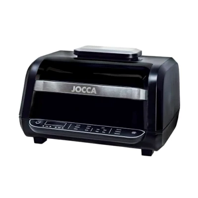Afbeelding van Jocca Grill Airfryer Heteluchtfriteuse XXL 2 in 1 &amp; Roestvrij Staal 7L 2223