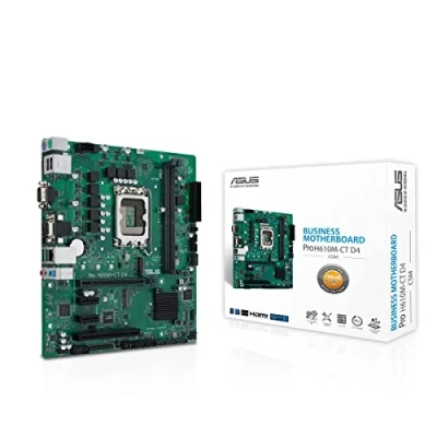 Afbeelding van Asus PRO H610M C D4 CSM Moederbord Socket Intel 1700 Vormfactor Micro ATX chipset Intel® H610
