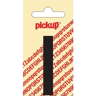Afbeelding van Plakletter Nobel Sticker zwarte letter i rotterdam Pickup