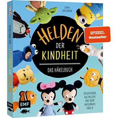 Afbeelding van Helden der Kindheit Das Häkelbuch Trickfiguren, Kulthelden und mehr Amigurumis häkeln