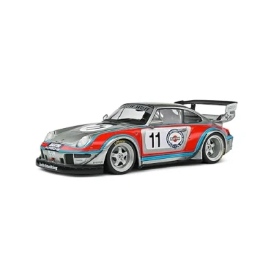Afbeelding van Porsche 911 RWB Bodykit Martini Kamiwaza Racing 2020 1:18 Solido