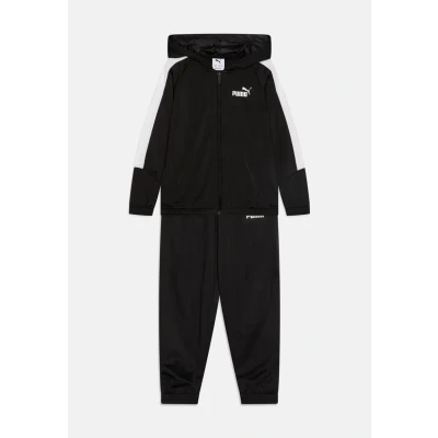 Afbeelding van Puma LOGO SUIT Unisex SET Trainingspak voor kinderen, Maat: 116, Black