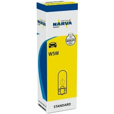Afbeelding van NARVA 171773000 Autolampen 12 5 W5W PEUGEOT: 308 II Hatchback, 206+ 207 SW Box Body / Estate, RENAULT: Clio 4, GRAND SCENIC 3
