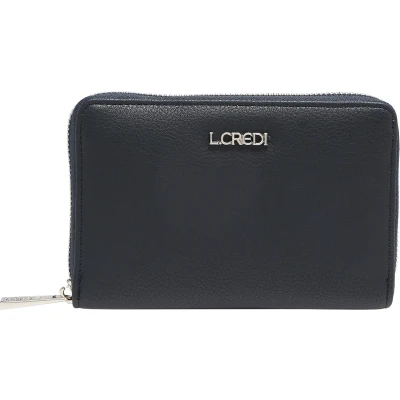 Afbeelding van L.CREDI Filippa Portemonnee, Dames, Maat: One Size, Marine