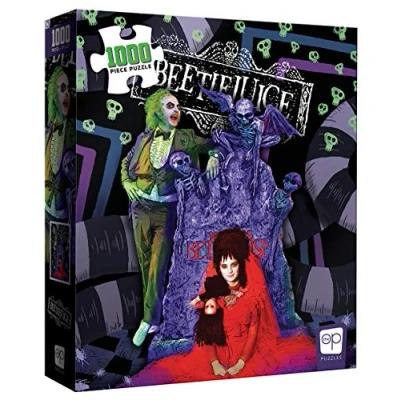 Afbeelding van Beetlejuice Puzzel Graveyard Wedding 1000 Stukjes