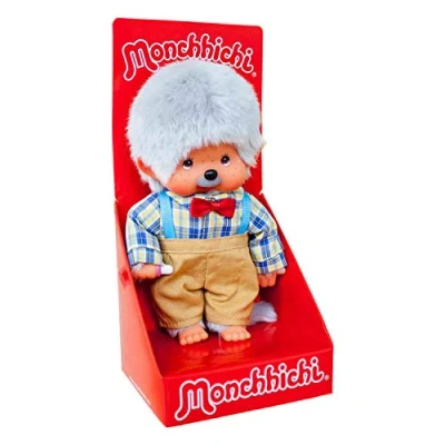 Image de Sekiguchi 233140 Monchhichi Grand père 20 cm Multicolore