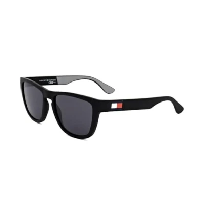 Afbeelding van Tommy Hilfiger Square Mens Zwart grijze zonnebril