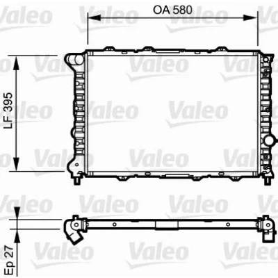 Afbeelding van Valeo Radiateur 732248