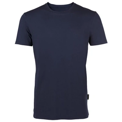 Afbeelding van Herenshirt &#039;Luxury Roundneck Tee&#039; met korte mouwen Navy S