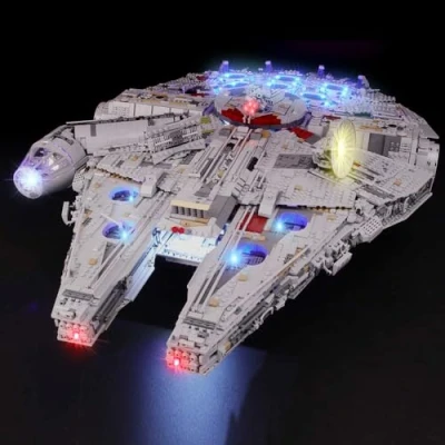 Afbeelding van BRIKSMAX Led set voor Lego Star Wars Millenium Falcon, compatibel met 75192 model, bouwmodel is niet inbegrepen