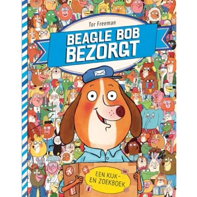 Afbeelding van Uitgeverij boycott kijk en zoekboek beagle bob bezorgt