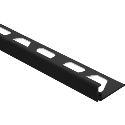 Afbeelding van Schlüter Jolly AC tegelprofiel mat aluminium zwart 11 mm x 300 cm