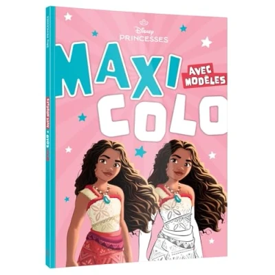 Afbeelding van DISNEY PRINCESSES MAXI COLO AVEC MODELES (+ 4 ANS)