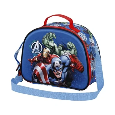 Afbeelding van The Avengers energy 3d ontbijttas, Blauw, Energy, ontbijttas