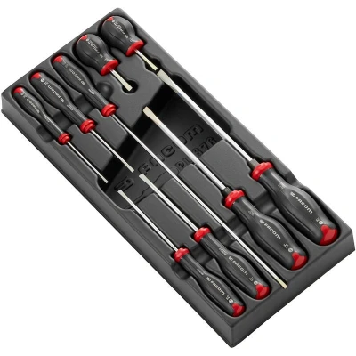 Afbeelding van FACOM MOD.AT4 ProTwist schroevendraaierset sleuf in module 9 delig