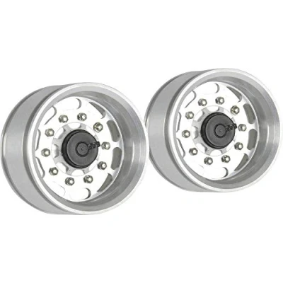 Afbeelding van Carson Modellsport 1:14 Truck oplegger Velgen Aluminium Euro Optik Zilver 2 stuk(s)