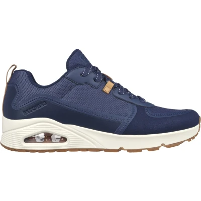 Afbeelding van Skechers Uno Layover Heren Sneakers Donkerblauw Maat 40